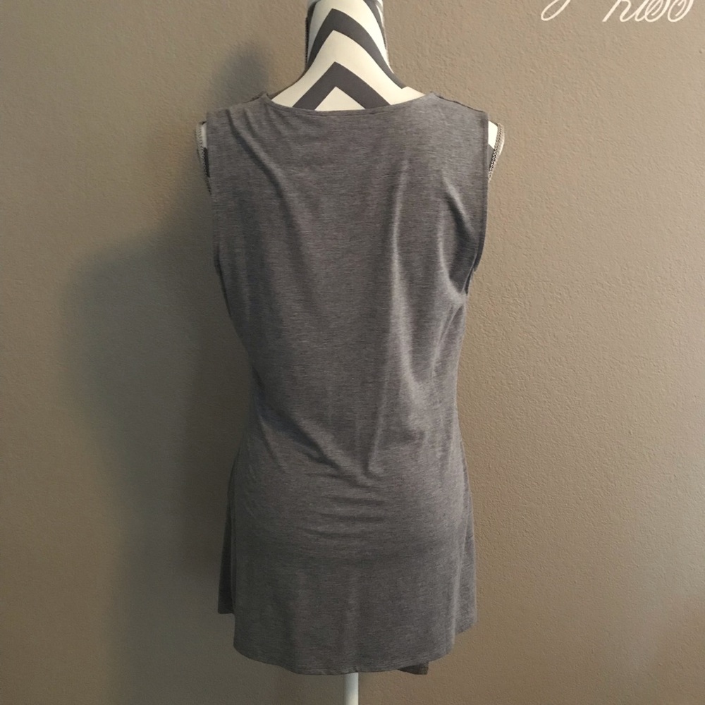 WHBM Sleeveless Asymmetrical Top - Picture 8 of 8